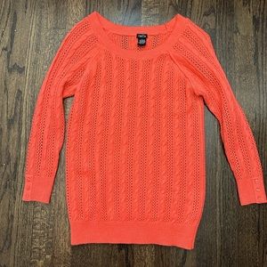 2/$10. Breathable Knitted Sweater. Rue 21. Size L.